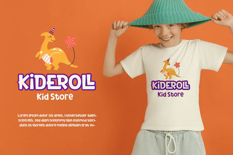 Nerillkid - Playful Display Font Font twinletter 