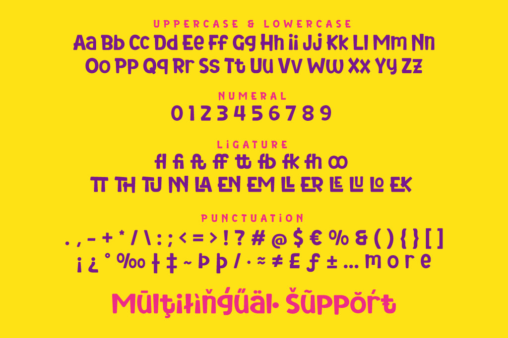 Nerillkid - Playful Display Font - So Fontsy