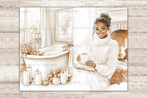 Neutral Autumn Junk Journal Kit | Cozy Fall Collage Sheet SVG GlamArtZhanna 