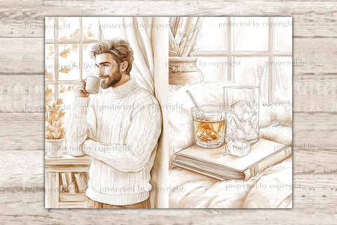 Neutral Autumn Junk Journal Pages | Pumpkins Scrapbook Kit SVG GlamArtZhanna 