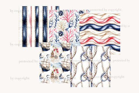 Neutral Beach Digital Papers | Palm and Tropical Patterns Digital Pattern GlamArtZhanna 