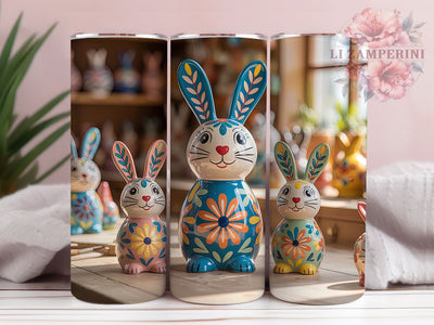 Neutral Rustic Easter Bunny Tumbler, Easter Bunny Tumbler, Minimal Bunny Wrap, Rustic Bunny Wrap, Stylish 20oz Wrap, Sublimation Design, Trendy Gift Idea Sublimation Li Zamperini 