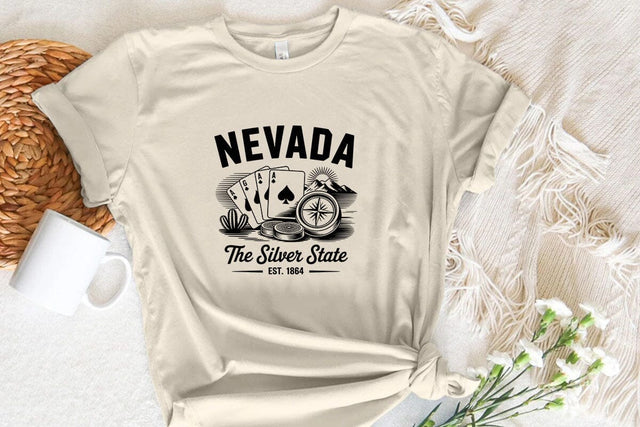 Nevada The Silver State Est. 1864 SVG Angelina750 