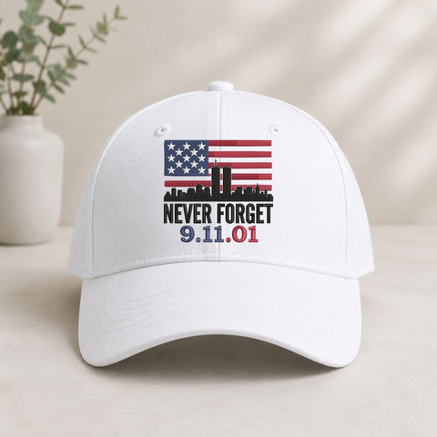 Never Forget 9.11.01 Machine Embroidery Design – 9/11 Memorial American Flag Embroidery File, Patriot Remembrance Design Embroidery/Applique DESIGNS PatternFeed8 