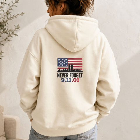 Never Forget 9.11.01 Machine Embroidery Design – 9/11 Memorial American Flag Embroidery File, Patriot Remembrance Design Embroidery/Applique DESIGNS PatternFeed8 