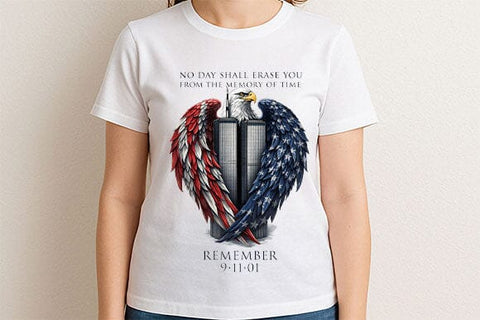 Never Forget PNG | Patriotic Eagle Memorial Sublimation Design SVG BillahCrafts 