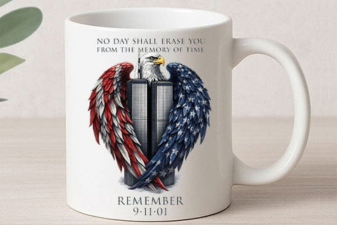 Never Forget PNG | Patriotic Eagle Memorial Sublimation Design SVG BillahCrafts 