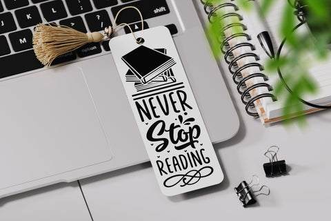 Never Stop Reading SVG Design SVG Designangry 