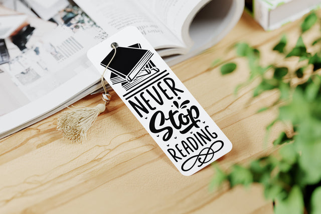 Never Stop Reading SVG Design SVG Designangry 