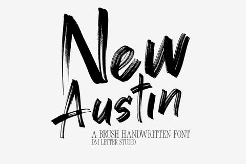 New Austin Font Dm Letter Studio 