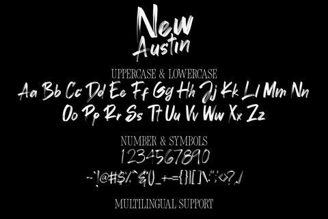 New Austin Font Dm Letter Studio 