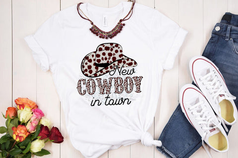 New Cowboy in Town - Western Sublimation Sublimation CraftLabSVG 