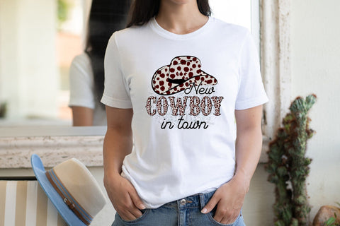 New Cowboy in Town - Western Sublimation Sublimation CraftLabSVG 