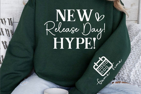 New Release Day! Hype! Sleeve SVG Design SVG Designangry 
