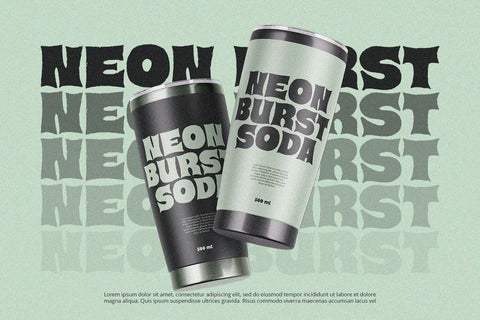 New Tone - Display Font Font Alpaprana Studio 