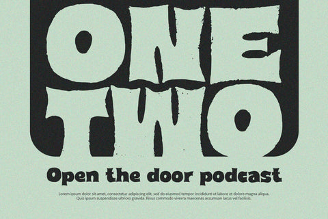 New Tone - Display Font Font Alpaprana Studio 