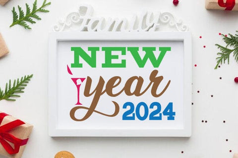 new year 2024 SVG Angelina750 