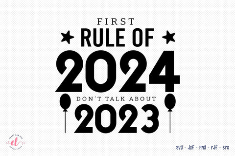 New Year 2024 SVG Design SVG CraftLabSVG 