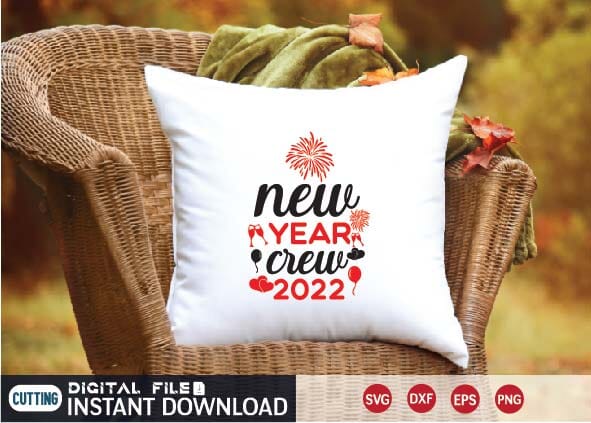 new year crew 2022 svg SVG designer krishna 