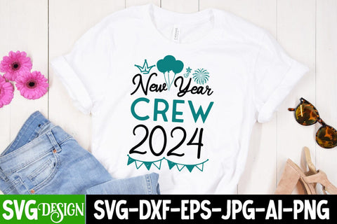 New Year Crew 2024 SVG Cut File, New Year Crew 2024 SVG Design, New Year Crew 2024 Sublimation PNG , 2024 Sublimation Design, New Year 2024 SVG Cut File, 2024 New Year SVG bundle,New Year SVG Design 2024 SVG BlackCatsMedia 