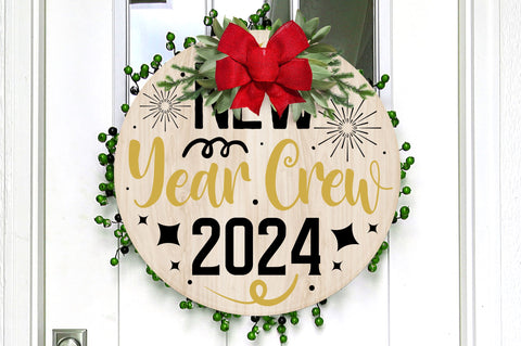 New year crew 2024 svg design SVG Regulrcrative 