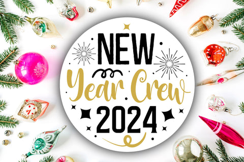 New year crew 2024 svg design SVG Regulrcrative 