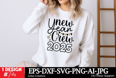 New Year Crew 2025 SVG Cut File, New Year SVG Qutes, New Year Sublimation,New Year Sublimation Qutes,Happy New Year 2025 SVG Insomnia Std 