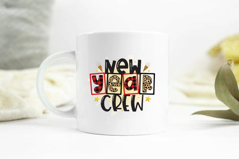 New Year Crew PNG Sublimation Design Sublimation CraftLabSVG 