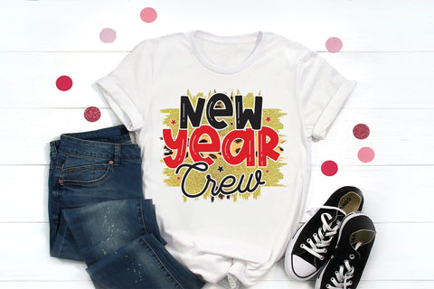 New Year Crew PNG Sublimation Sublimation CraftLabSVG 