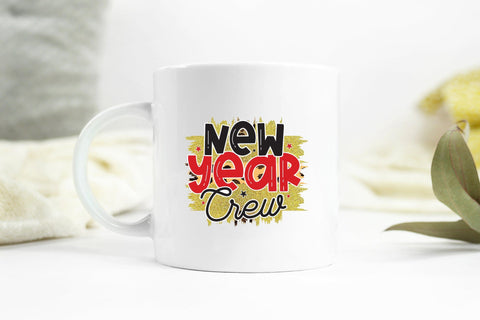 New Year Crew PNG Sublimation Sublimation CraftLabSVG 
