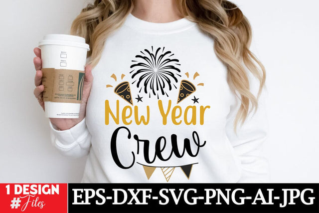 New Year Crew SVG Cut File SVG Insomnia Std 