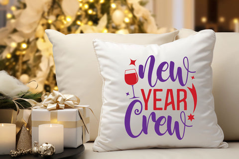 New year crew svg design SVG Regulrcrative 