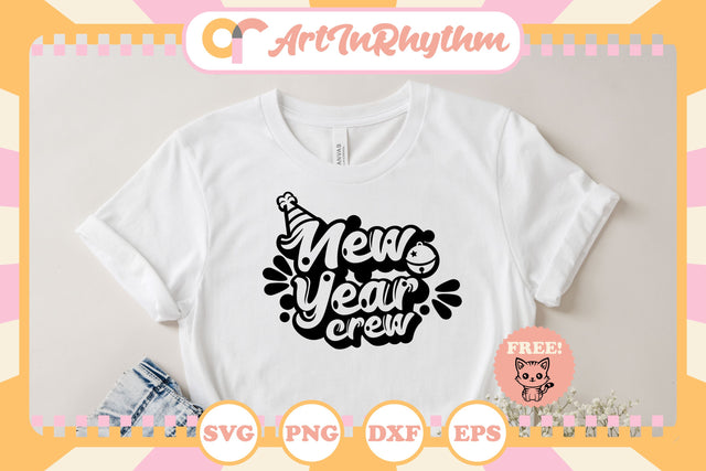 New Year crew svg SVG Artinrhythm shop 
