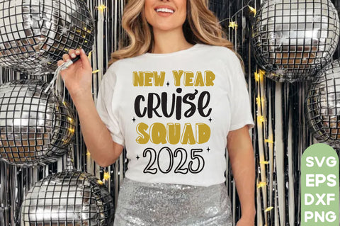 New Year Cruise Squad 2025,New Year SVG Bundle, 2025 Svg, New Years Eve Shirt, SVG farhad farhad 