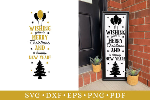 New Year Porch Sign SVG Design SVG CraftLabSVG 