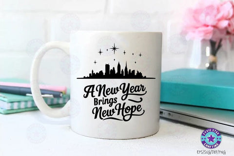 New Year Quotes SVG Design, New Year Quotes t-shirt SVG FiveStarCrafting 