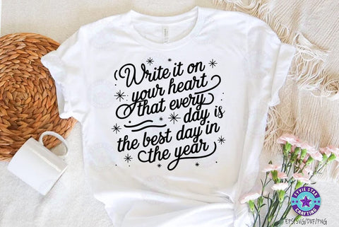 New Year Quotes SVG Design, New Year Quotes t-shirt SVG FiveStarCrafting 