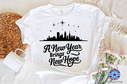 New Year Quotes SVG Design, New Year Quotes t-shirt SVG FiveStarCrafting 