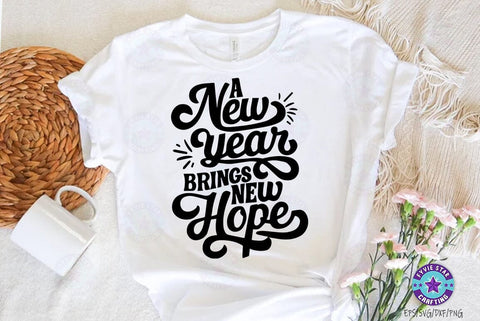 New Year Quotes SVG Design, New Year Quotes t-shirt SVG FiveStarCrafting 