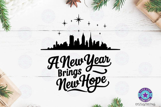 New Year Quotes SVG Design, New Year Quotes t-shirt SVG FiveStarCrafting 