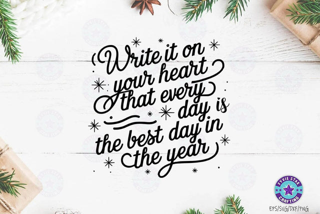 New Year Quotes SVG Design, New Year Quotes t-shirt SVG FiveStarCrafting 