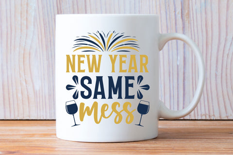 New year same mess svg design SVG Regulrcrative 