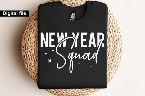 New year squad svg, New year t shirt svg, Funny New year cut files, New year gift shirt svg, New Years Party, Cosy Season svg SVG Isabella Machell 