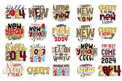 New Year Sublimation Bundle Sublimation CraftLabSVG 