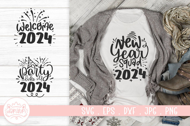 New Year SVG Cut File SVG dapiyupi store 