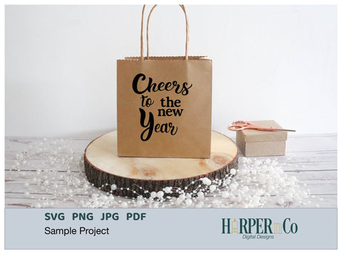 New Year SVG PNG Cut EPS File SVG HarperNCo 