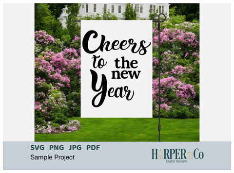 New Year SVG PNG Cut EPS File SVG HarperNCo 
