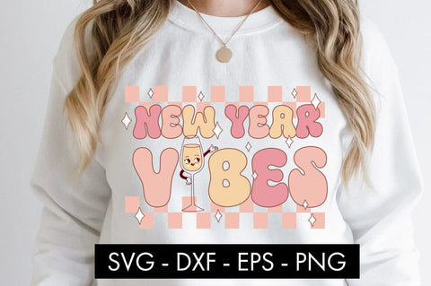 New Year Vibes SVG Cut File SVG Freeling Design House 