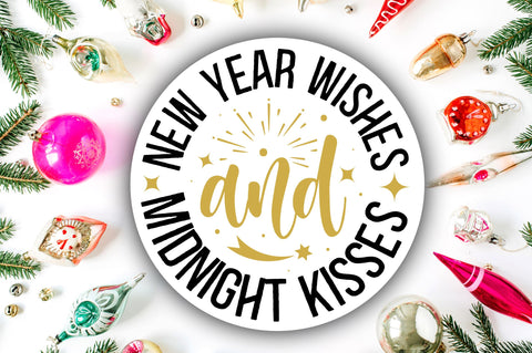 New year wishes and svg design SVG Regulrcrative 