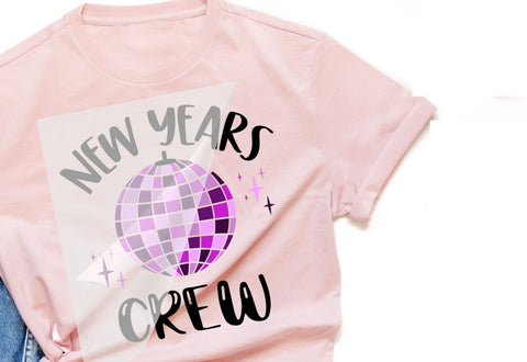 New Year's Crew DTF Transfer Physical So Fontsy T-Shirt Iron-On Transfer Shop